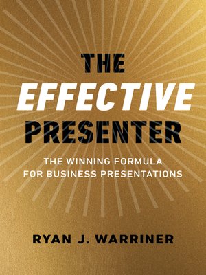 cover image of The Effective Presenter